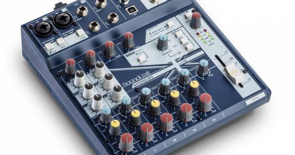 Soundcraft Notepad-8FX Mixer with Lexicon Effects & USB